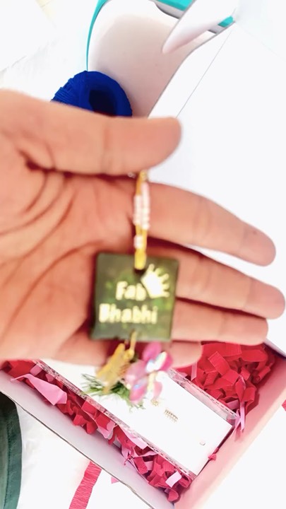 Rakhi gift hamper reel